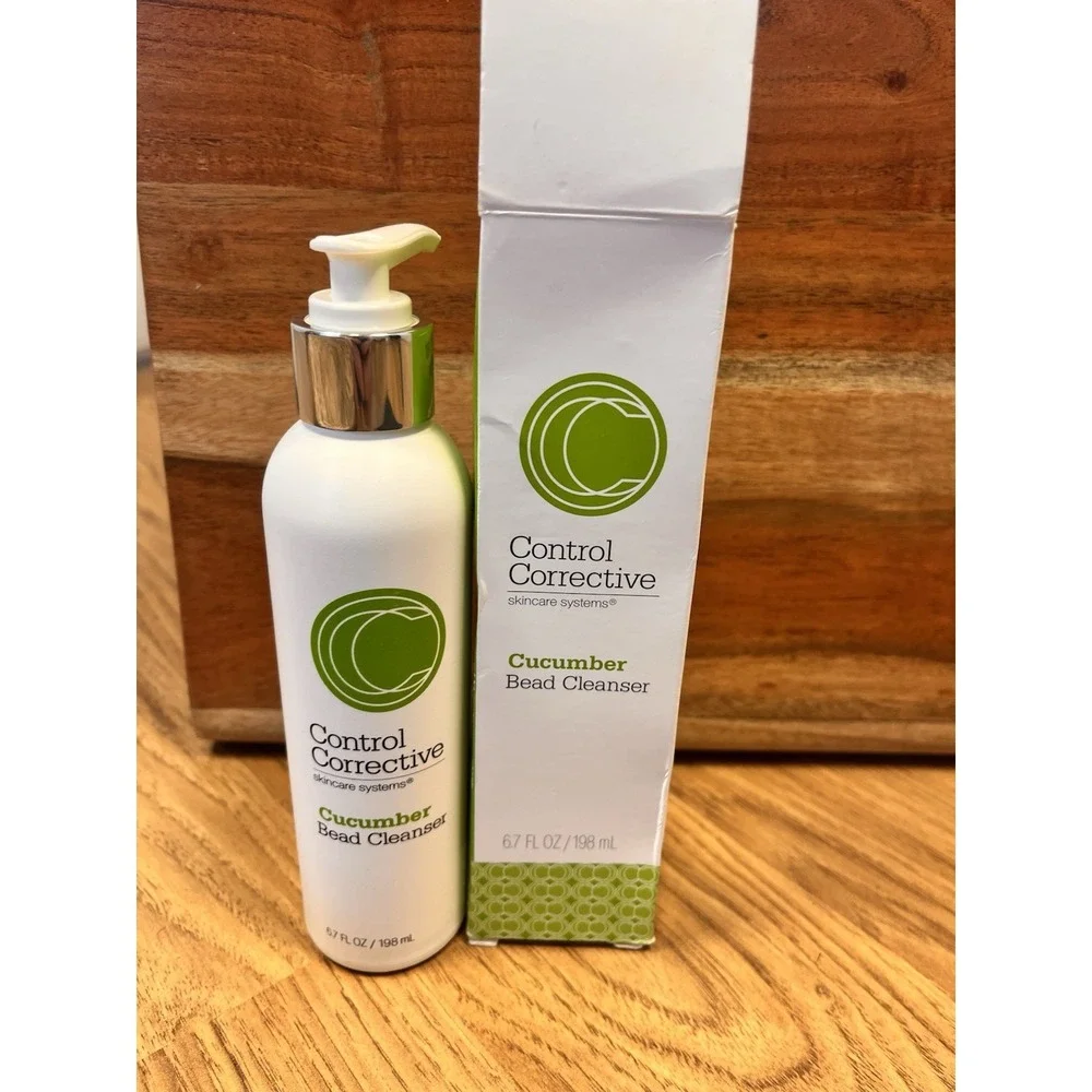 Control Corrective Cucumber Bead Cleanser , 6.7 Fl Oz Each 2 Bottles New In Box